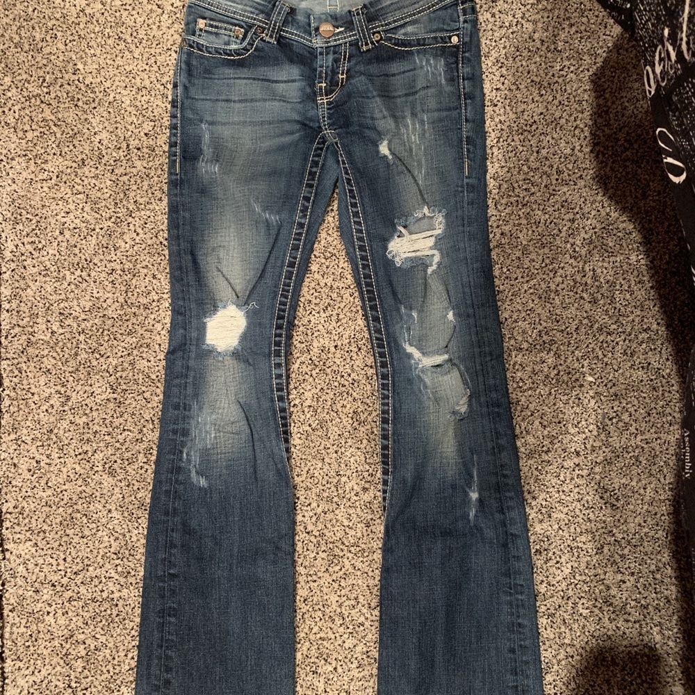 LOW RISE BKE JEANS - Picture 2 of 2